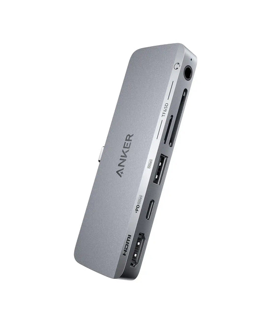 Anker 541 USB-C Hub 6-in-1 for iPad Gray | A8363HA1