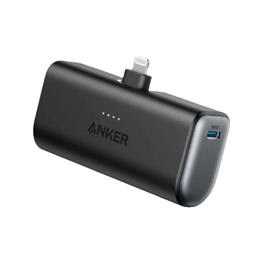 Anker 621 Power Bank 5,000 mAh Built-In Lightning 12W Black | A1645H11