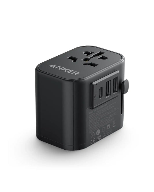 Anker 312 PowerExtend USB-C Travel Adapter 30W - Black | A9212K11