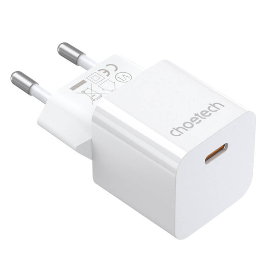 Choetech PD5010 USB-C PD3.0 Wall Charger - 20W - White