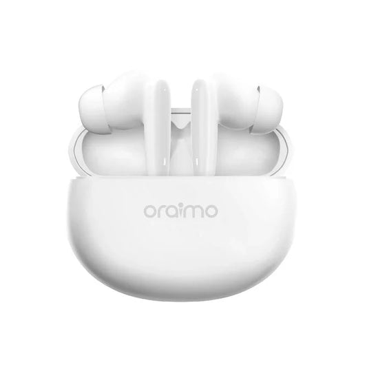 Oraimo Riff OEB-E02D ENC Smaller For Comfort True Wireless Earbuds - White