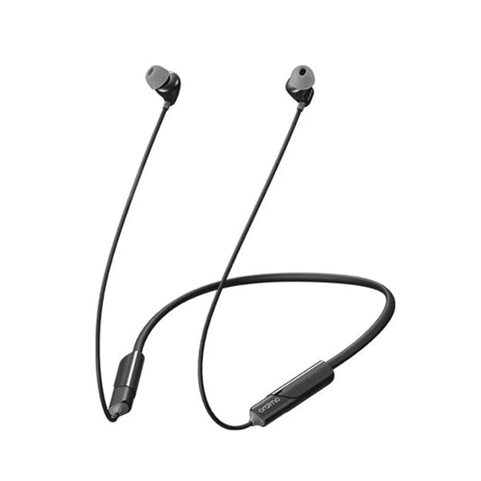 Oraimo Shark 4 OEB-E30D Bluetooth Neckband Wireless in Ear Earphones Deep Bass | Black