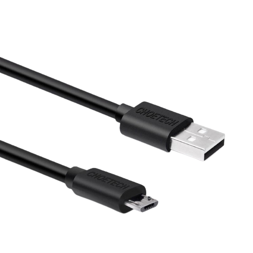 Choetech USB-A to Micro USB Cable, Black