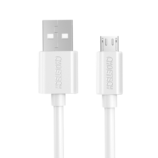 Choetech USB-A to Micro USB Cable, white