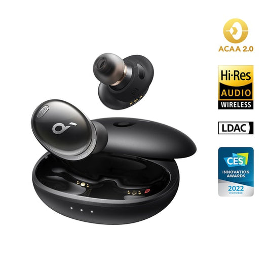 Anker Soundcore Liberty 3 Pro True Wireless Noise-Cancelling Earbuds, Black