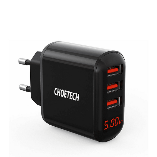 Choetech 3 Port USB Wall Charger