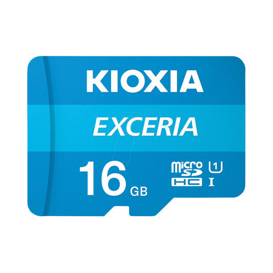 KIOXIA microSD EXCERIA 16GB memory card