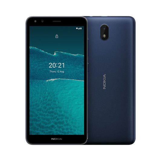 Nokia C1 2nd Edition 1GB Ram, 16GB - Blue (Android Go edition)