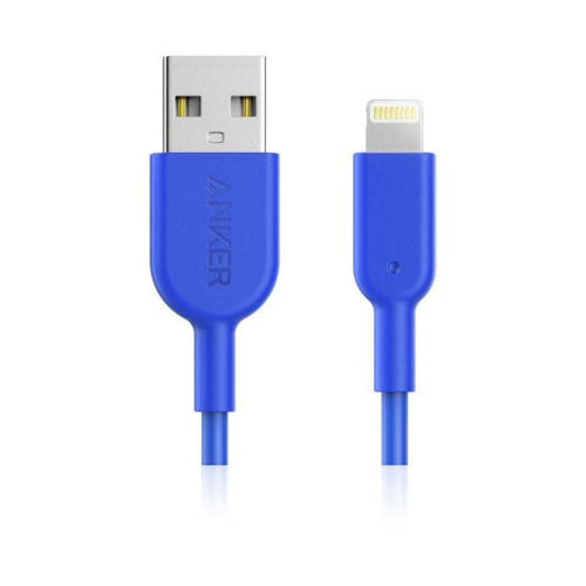 Anker Powerline II With Lightning Connector Cable 3ft, Blue